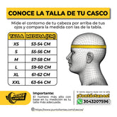 Casco Smk Gtj Tourer Rojo Blanco